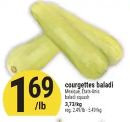 Marché Adonis COURGETTES BALADI | BALADI SQUASH offer