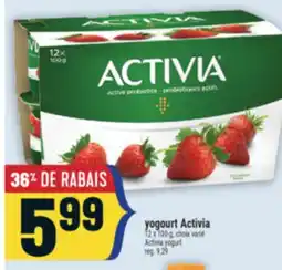 Marché Adonis YOGOURT ACTIVIA | ACTIVIA YOGURT offer