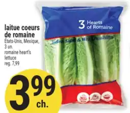 Marché Adonis LAITUE COEURS DE ROMAINE | ROMAINE HEART'S LETTUCE offer