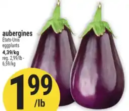Marché Adonis AUBERGINES | EGGPLANTS offer