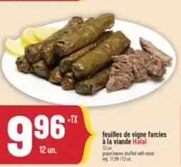 Marché Adonis FEUILLES DE VIGNE FARCIES À LA VIANDE HALAL | GRAPE LEAVES STUFFED WITH MEAT offer