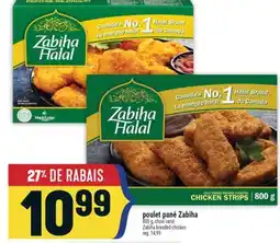 Marché Adonis POULET PANÉ ZABIHA | ZABIHA BREADED CHICKEN offer