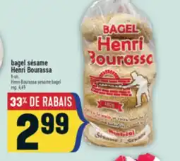 Marché Adonis BAGEL SÉSAME HENRI BOURASSA | HENRI BOURASSA SESAME BAGEL offer