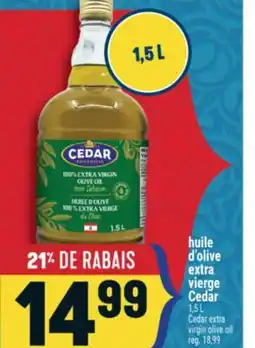 Marché Adonis HUILE D'OLIVE EXTRA VIERGE CEDAR | CEDAR EXTRA VIRGIN OLIVE OIL offer