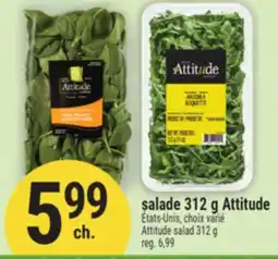 Marché Adonis SALADE 312 g ATTITUDE | ATTITUDE SALAD 312 g offer