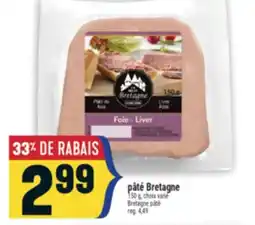 Marché Adonis PÂTÉ BRETAGNE | BRETAGNE PÂTÉ offer