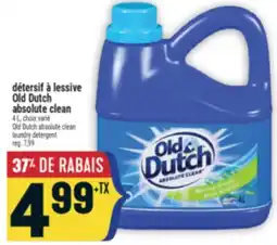 Marché Adonis DÉTERSIF À LESSIVE OLD DUTCH ABSOLUTE CLEAN | OLD DUTCH ABSOLUTE CLEAN LAUNDRY DETERGENT offer