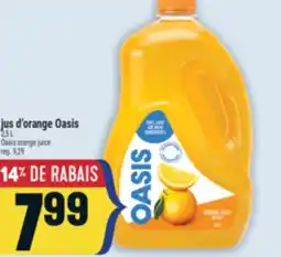 Marché Adonis JUS D'ORANGE OASIS | OASIS ORANGE JUICE offer