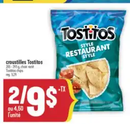 Marché Adonis CROUSTILLES TOSTITOS | TOSTITOS CHIPS offer
