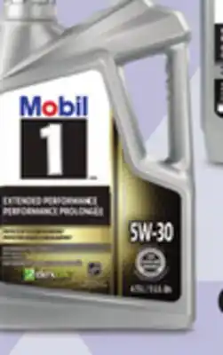 Canadian Tire Mobil EX TENDED PERFORMANCE SYNTHETIC MOTOR OIL 3 grades. 4.73L offer