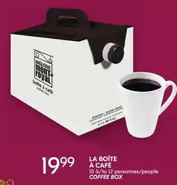 IGA COFFEE BOX offer