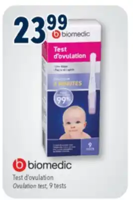 Familiprix Biomedic Ovulation test, 9tests offer