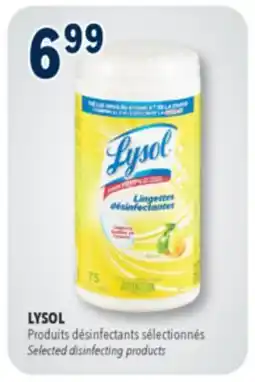 Familiprix Lysol citrus disinfecting wipes offer