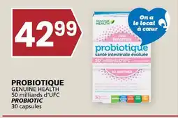 Rachelle-Bery Grocery GENUINE HEALTH 50 milliards d'UFC PROBIOTIC offer