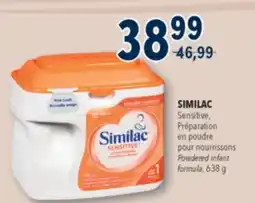 Familiprix SIMILAC, Pro-Advance, Powdered infant formula, 584 g to 638 g offer