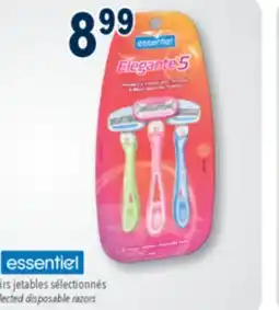 Familiprix ESSENTIEL Selected 5 blade disposable razors offer