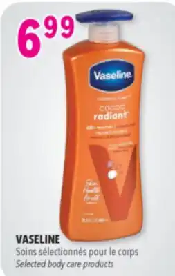 Familiprix VASELINE Selected body care products offer