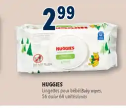Familiprix HUGGIES Baby wipes 56 or 64 units offer