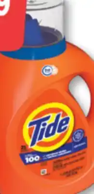 Familiprix Tide laundry detergent Original 25 loads offer