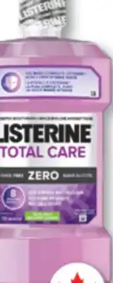 Familiprix LISTERINE, Selected mouthwashes, 1 litre offer