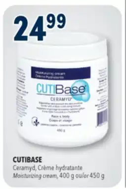 Familiprix CUTIBASE Moisturizing cream, 400g or 450g offer