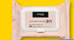 Familiprix ESSENTIEL COSMETIK Makeup remover wipes 3in 1 25 wipes offer