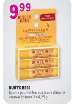 Familiprix Burt's Bees beeswax lip balm with vitamin E & peppermint offer
