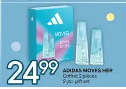 Brunet ADIDAS MOVES HER Coffret 2 pièces offer