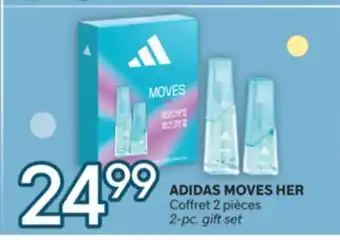 Brunet ADIDAS MOVES HER Coffret 2 pièces offer