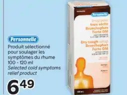 Brunet Personnelle Produit sélectionné pour soulager les symptômes du rhume offer