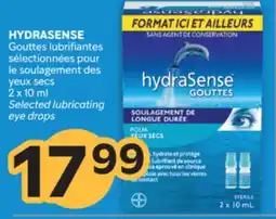 Brunet HYDRASENSE Gouttes lubrifiantes sélectionnées pour le soulagement des yeux secs offer