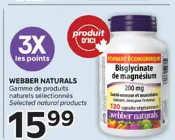 Brunet WEBBER NATURALS Gamme de produits naturels sélectionnés offer