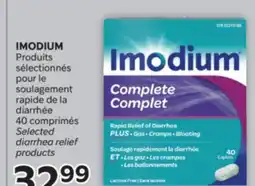 Brunet IMODIUM Produits sélectionnés pour le soulagement rapide de la diarrhée offer