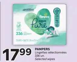 Brunet PAMPERS Lingettes sélectionnées offer