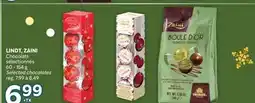 Brunet LINDT, ZAINI Chocolats sélectionnés offer
