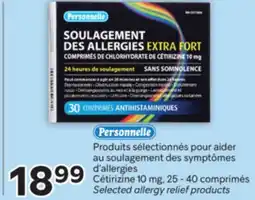 Brunet Personnelle Produits sélectionnés pour aider au soulagement des symptômes d'allergies offer