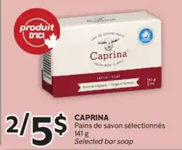 Brunet CAPRINA Pains de savon sélectionnés offer
