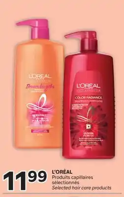 Brunet L'ORÉAL Produits capillaires sélectionnés offer