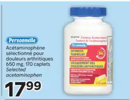 Brunet PERSONNELLE Acétaminophène sélectionné pour douleurs arthritiques offer