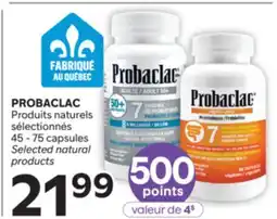 Brunet PROBACLAC Produits naturels sélectionnés offer