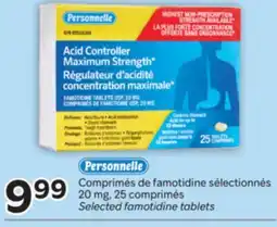 Brunet PERSONNELLE Comprimés de famotidine sélectionnés offer