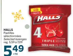 Brunet HALLS Pastilles sélectionnées offer