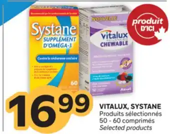 Brunet VITALUX, SYSTANE Produits sélectionnés offer