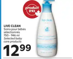 Brunet LIVE CLEAN Soins pour bébés sélectionnés offer