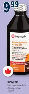 Familiprix BIOMEDIC, Dry cough syrup, 250 ml offer