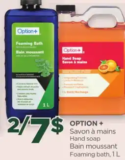 Proxim OPTION + Hand soap offer