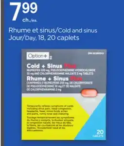 Proxim Option+ Cold and sinus offer