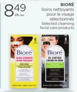 Proxim BIORÉ Selected cleansing facial care products offer