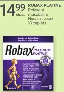 Proxim ROBAX PLATINE Muscle relaxant offer