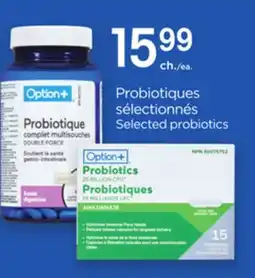 Proxim OPTION+ Selected probiotics offer